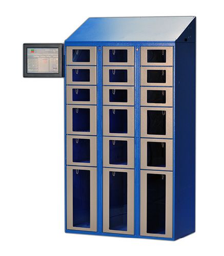 Clearfrontlocker supplypoint lagerautomat Clearfrontlocker supplypoint lagerautomat